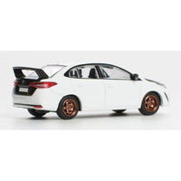 PR640094 POP RACE 1/64 Toyota GR Vios - White