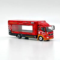 PR640086 POP RACE 1/64 EVA RACING TRANS PORTER HINO 500 (EVA-02)