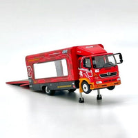 PR640086 POP RACE 1/64 EVA RACING TRANS PORTER HINO 500 (EVA-02)