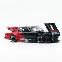 PR640081 POP RACE 1/64 SKYLINE GT-R V8 DRIFT (HAKOSUKA) ADVAN LIVERY