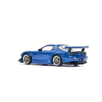 PR640119 POP RACE 1/64 MAZDA RX-7 (FD3S) RE-AMEMIYA WIDEBODY METALLIC BLUE
