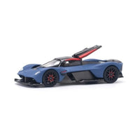 PR640096 POP RACE 1/64 ASTON MARTIN VALKYRIE SATIN MARINA BLUE