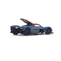 PR640096 POP RACE 1/64 ASTON MARTIN VALKYRIE SATIN MARINA BLUE