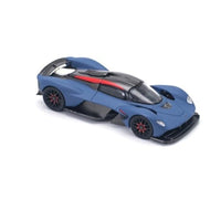 PR640096 POP RACE 1/64 ASTON MARTIN VALKYRIE SATIN MARINA BLUE