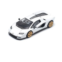 PR640117 POP RACE 1/64 LAMBORGHINI COUNTACH LPI 800-4 BIANCO SIDERALE