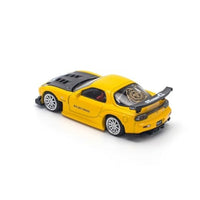 PR640116  POP RACE 1/64 MAZDA RX-7 (FD3S) RE-AMEMIYA WIDEBODY YELLOW