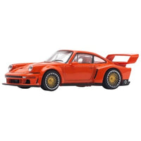 PR640131 POP RACE 1/64 SINGER DLS TURBO (TRACK) ORANGE