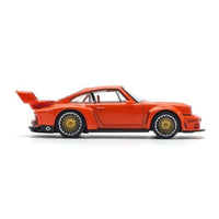 PR640131 POP RACE 1/64 SINGER DLS TURBO (TRACK) ORANGE