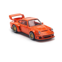 PR640131 POP RACE 1/64 SINGER DLS TURBO (TRACK) ORANGE