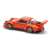 PR640131 POP RACE 1/64 SINGER DLS TURBO (TRACK) ORANGE