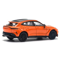 PR640148 POP RACE 1/64 ASTON MARTIN DBX 707 - COSMOS ORANGE