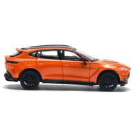 PR640148 POP RACE 1/64 ASTON MARTIN DBX 707 - COSMOS ORANGE