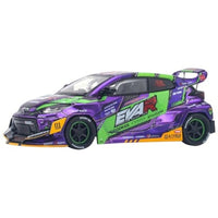 PR640143 POP RACE 1/64 エヴァRT初号機 GOODRIDE GRヤリス