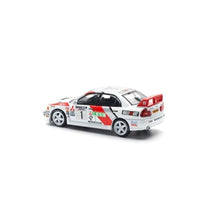 PR640165 POP RACE 1/64 MITSUBISHI LANCER EVO IV- WINNER RALLY DE CATALUNYA 1997 -