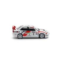PR640165 POP RACE 1/64 MITSUBISHI LANCER EVO IV- WINNER RALLY DE CATALUNYA 1997 -