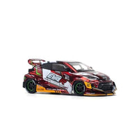 PR640126 POP RACE 1/64 エヴァRT弐号機GOODRIDE GRヤリス