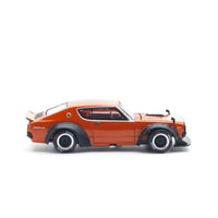 PR640173 POP RACE 1/64 SKYLINE GT-R V8 DRIFT (KENMERI) ORANGE