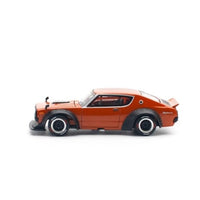 PR640173 POP RACE 1/64 SKYLINE GT-R V8 DRIFT (KENMERI) ORANGE
