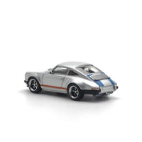 PR640188 POP RACE 1/64 SINGER SILVER/BLUE