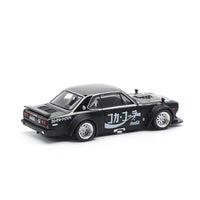 PR640161 POP RACE 1/64 SKYLINE GT-R DRIFT (HAKOSUKA) - COCA COLA ZERO JP BLACK CHROME