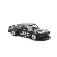 PR640161 POP RACE 1/64 SKYLINE GT-R DRIFT (HAKOSUKA) - COCA COLA ZERO JP BLACK CHROME
