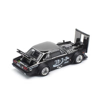 PR640161 POP RACE 1/64 SKYLINE GT-R DRIFT (HAKOSUKA) - COCA COLA ZERO JP BLACK CHROME
