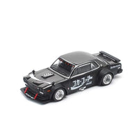 PR640161 POP RACE 1/64 SKYLINE GT-R DRIFT (HAKOSUKA) - COCA COLA ZERO JP BLACK CHROME