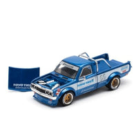 PR640217 POP RACE 1/64 PANDEM DATSUN 620 BLUE NEW TOOLING