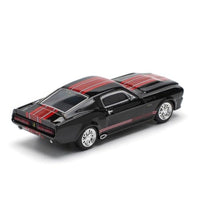 PR640218 POP RACE 1/64 SHELBY MUSTANG GT500 DARK CHROME