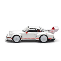 PR640226 POP RACE 1/64 SINGER DLS TURBO (TRACK) - WHITE