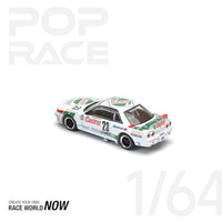 PR640194 POP RACE 1/64 GT-R R32 MACAU GUIA RACE 1990 WINNER