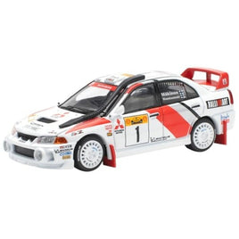 PR640231 POP RACE 1/64 MITSUBISHI LANCER EVOLUTION IV SAFARI RALLY KENYA 1998