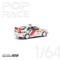 PR640231 POP RACE 1/64 MITSUBISHI LANCER EVOLUTION IV SAFARI RALLY KENYA 1998