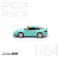 PR640237 POP RACE 1/64 RWB 997 TIFFANY BLUE
