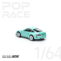 PR640237 POP RACE 1/64 RWB 997 TIFFANY BLUE