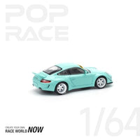 PR640237 POP RACE 1/64 RWB 997 TIFFANY BLUE