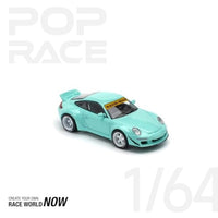 PR640237 POP RACE 1/64 RWB 997 TIFFANY BLUE