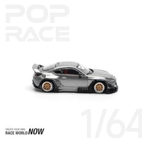 PR640235 POP RACE 1/64 PANDEM GR 86 SILVER