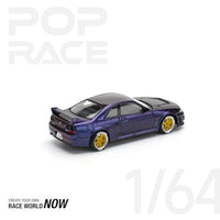PR640256 POP RACE 1/64 GT-R R33 MIDNIGHT PURPLE
