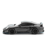 PR640254 POP RACE 1/64 992 STINGER GTR CARBON EDITION (BLUE LINE)