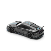 PR640254 POP RACE 1/64 992 STINGER GTR CARBON EDITION (BLUE LINE)