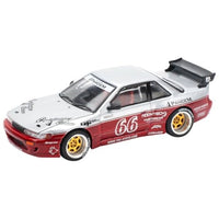 PR640258 POP RACE 1/64 PANDEM SILVIA S13 - MOONTECH RED