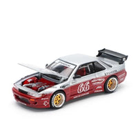 PR640258 POP RACE 1/64 PANDEM SILVIA S13 - MOONTECH RED