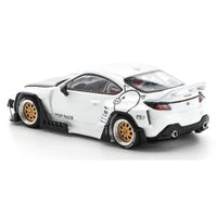 PRE0014 POP RACE x Enigma 1/64 1/64 PANDEM GR86 - CRYSTAL WHITE PEARL