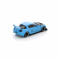 PR640270 POP RACE 1/64 MAZDA RX-8 RE-AMEMIYA - LIGHT BLUE
