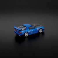 PR640290 POP RACE 1/64 MAZDA RX-7 (FC3S) RE-AMEMIYA - RE-AMEMIYA BLUE