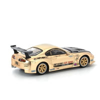 PR640277 POP RACE 1/64 TOP SECRET GT300 SUPRA - CHROME GOLD