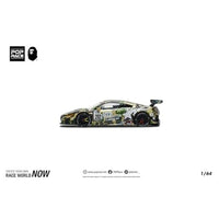 PR640027 BAPE X POP RACE 1/64 HONDA NSX GT3 EVO22 KCMG BATHING APE