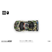 PR640027 BAPE X POP RACE 1/64 HONDA NSX GT3 EVO22 KCMG BATHING APE