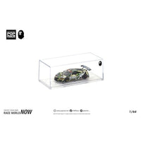 PR640027 BAPE X POP RACE 1/64 HONDA NSX GT3 EVO22 KCMG BATHING APE